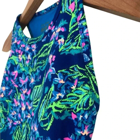 LILLY PULITZER ECLIPSE LUXLETIC BRA TANK TOP - Picture 2 of 8